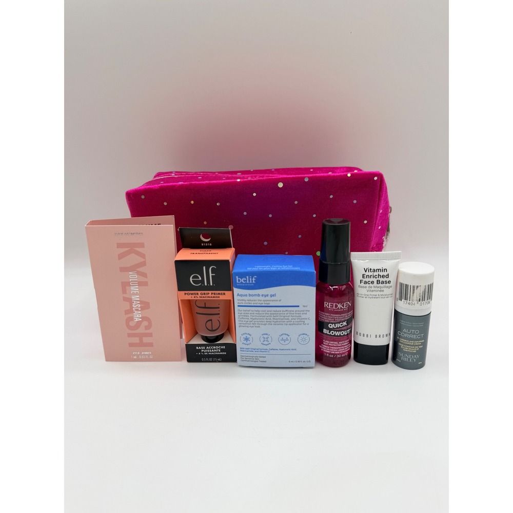 Sunday Riley Belif Redken e.l.f. Kylie Cosmetics Beauty Bundle Mixed Lot Bag New